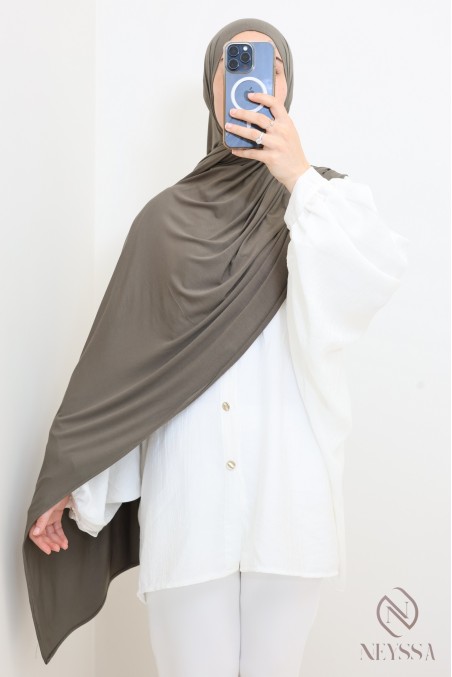 Box coffret cadeau hijab en jersey modal pour femme voilée