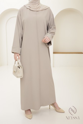 Abaya Frauen mit langen, weiten Ärmeln moderne verschleierte Frauen 2