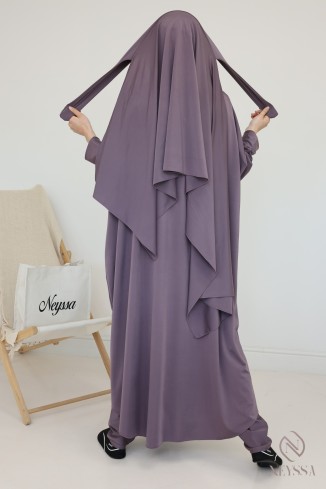 Women's burkini swimwear jilbab for the trendy Moonscape beach 2