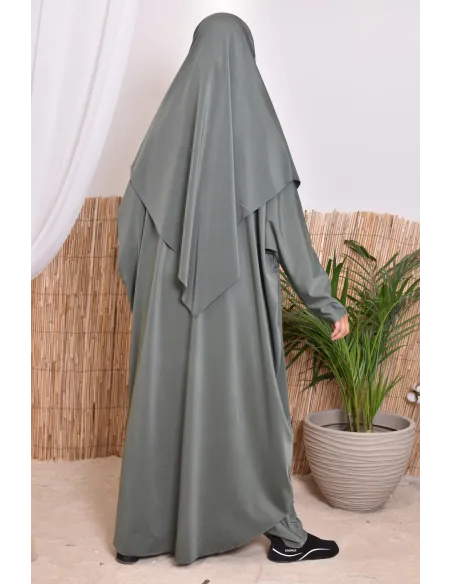 Jilbab of bath with khimar, dress and integrated pants of bath, ideal to bathe