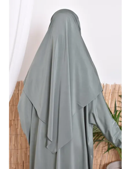 Jilbab de bain avec khimar, robe et pantalon de bain intégré