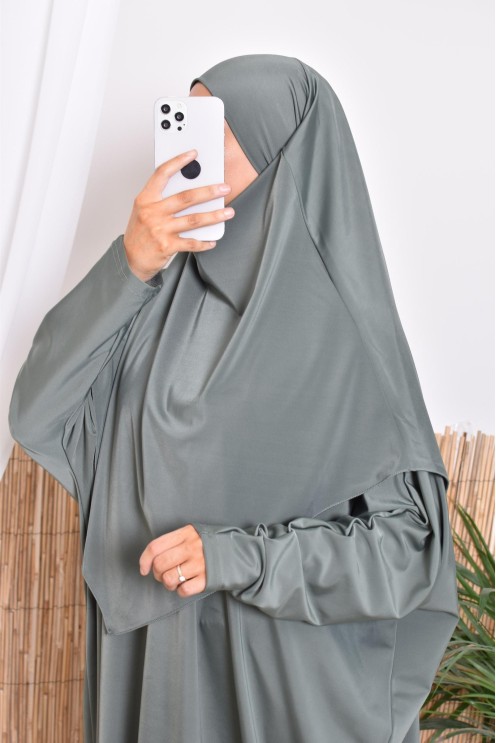 Jilbab of bath with khimar, dress and integrated pants of bath, ideal to bathe