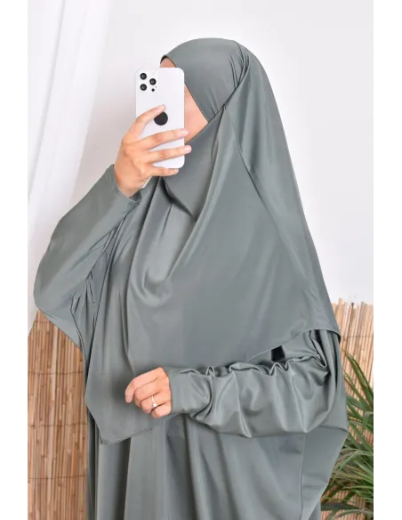 Jilbab of bath with khimar, dress and integrated pants of bath, ideal to bathe