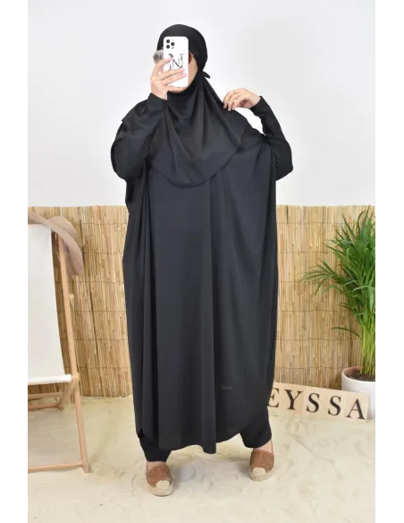 Bade-Jilbab Schmetterlingsschnitt in großen Größen für den Strand