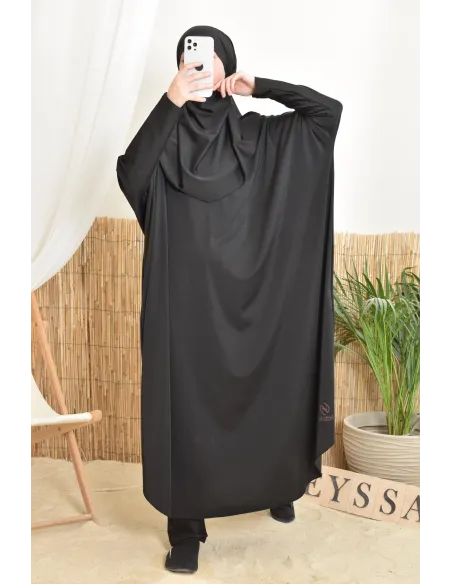 Bade-Jilbab Schmetterlingsschnitt in großen Größen für den Strand