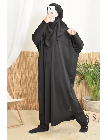 Jilbab de bain coupe papillon grande taille pour la plage