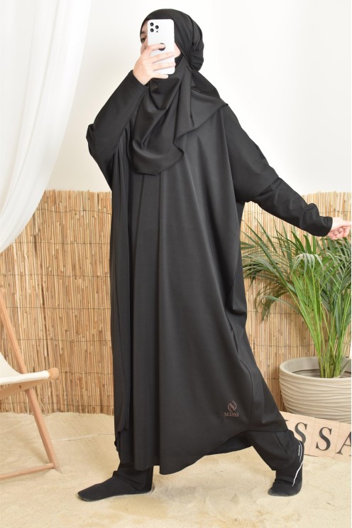 Jilbab of bath cut butterfly big size for the beach