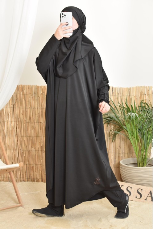 Jilbab of bath cut butterfly big size for the beach