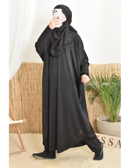 Jilbab de bain coupe papillon grande taille pour la plage