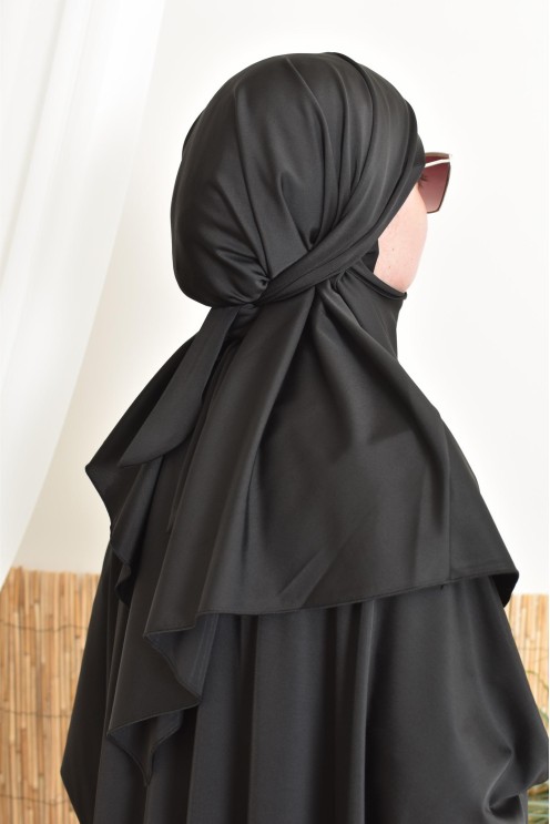Jilbab de bain coupe papillon grande taille pour la plage