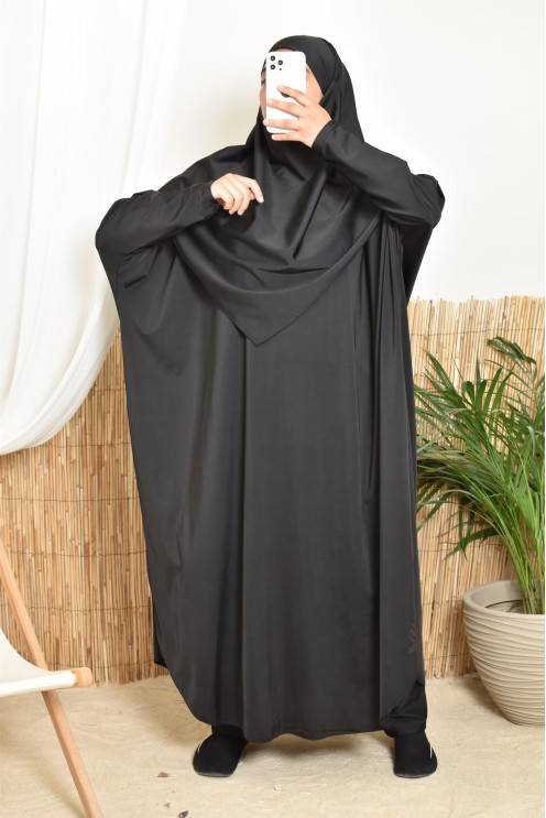 Jilbab de bain coupe papillon grande taille pour la plage