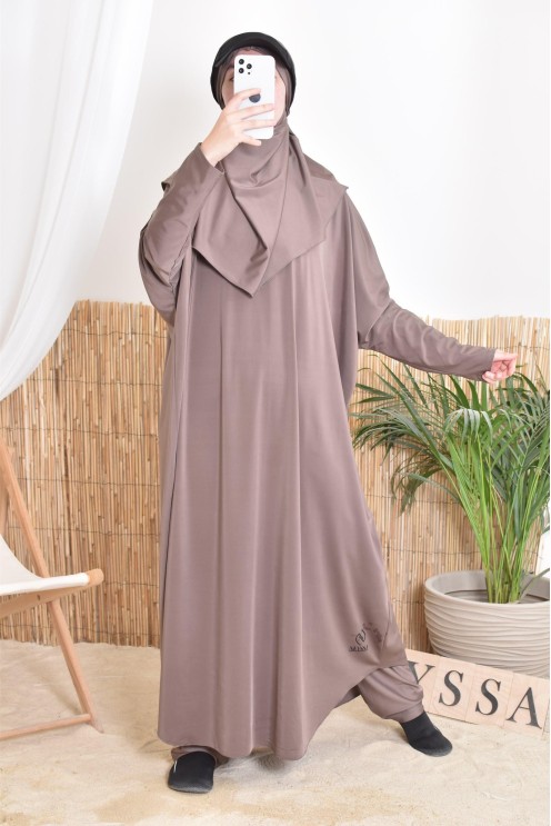 Bade Burkini jilbab Stil mit Bad Khimar Neyssa Herstellung