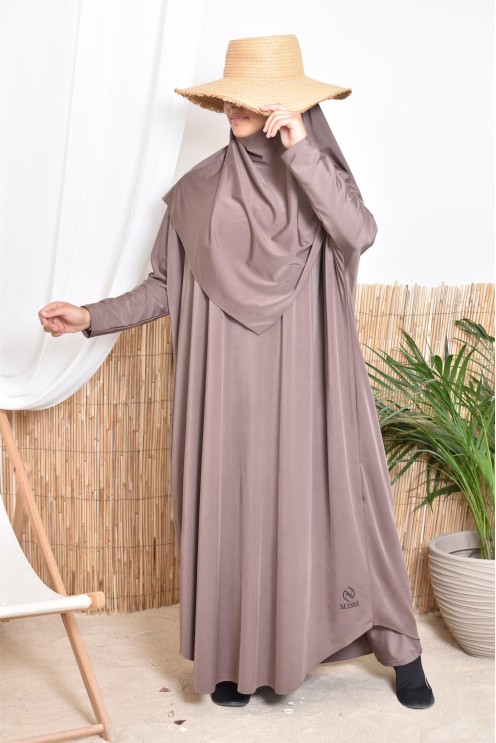 Bath burkini jilbab style with khimar bath Neyssa confection