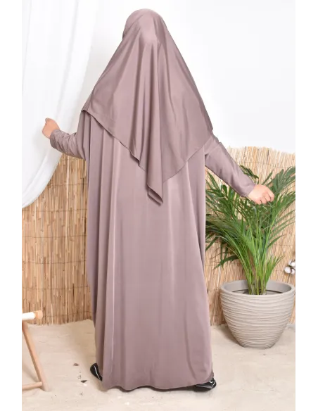 Burkini de bain style jilbab avec khimar de bain Neyssa confection