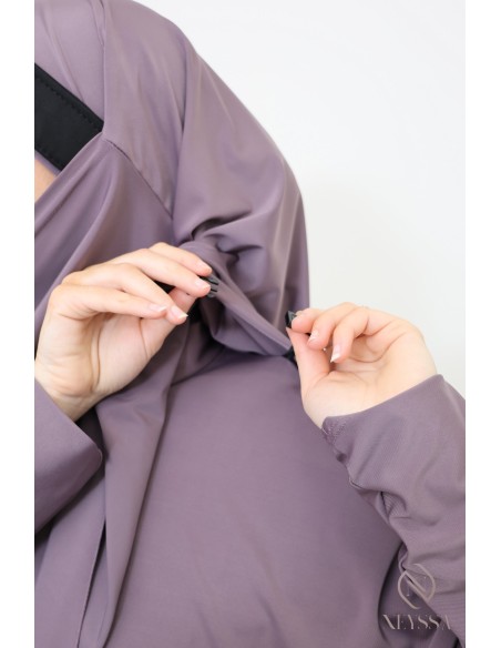 Burkini Moon Scape für Frauen, Bade-Jilbab mit Khimar