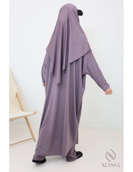 Burkini moon scape pour femme jilbab de bain avec khimar