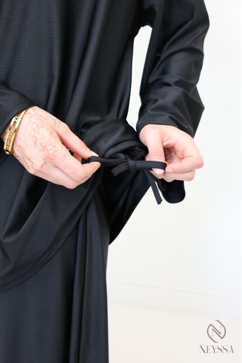 Women's skirt burkini with integrated hijab, modest and modern