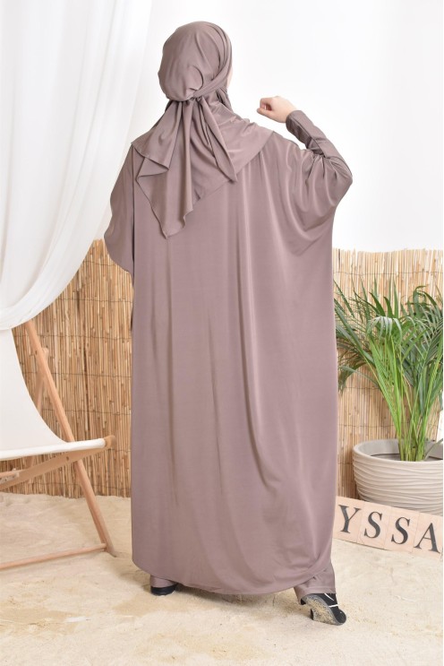 khimar de bain spécial burkini, idéal pour se baigner modestemment