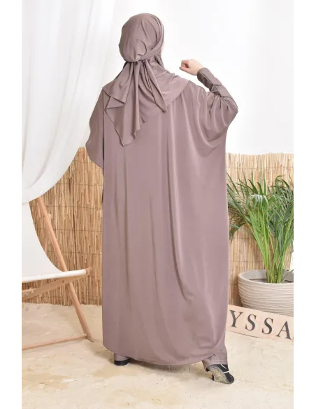 khimar de bain spécial burkini, idéal pour se baigner modestemment