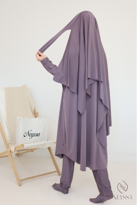 Bade-Hijab zum Binden für verschleierte Frauen