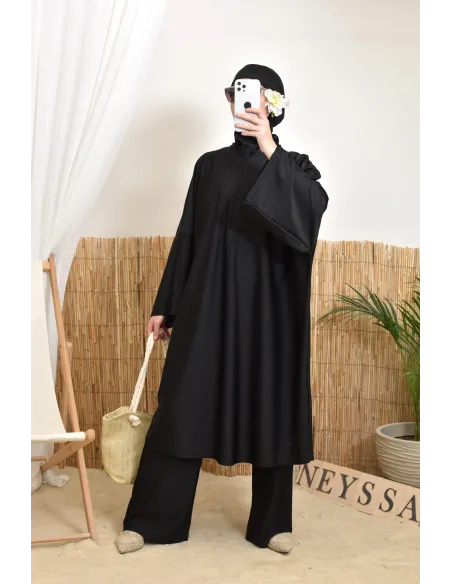 Special 1.80 m burkini with integrated hood by Neyssa