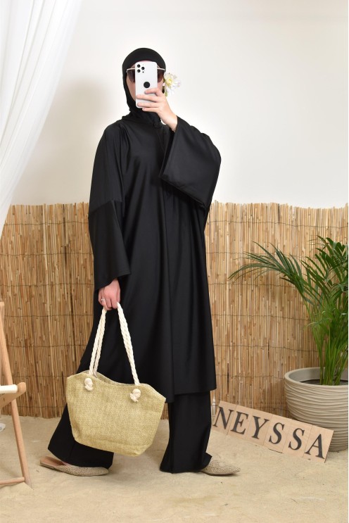 Spezieller Burkini 1,80 m mit integrierter Kapuze von Neyssa