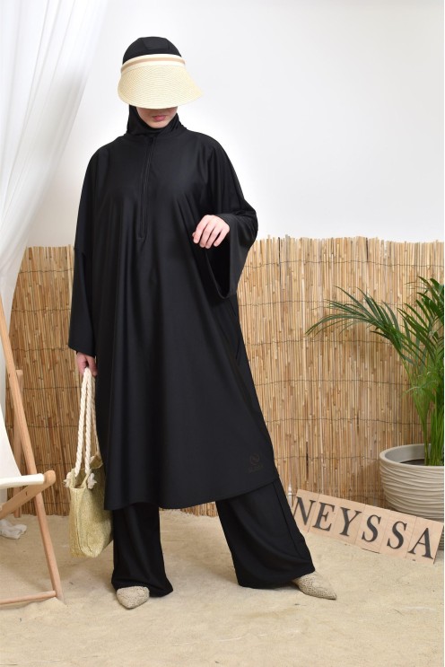 Special 1.80 m burkini with integrated hood by Neyssa