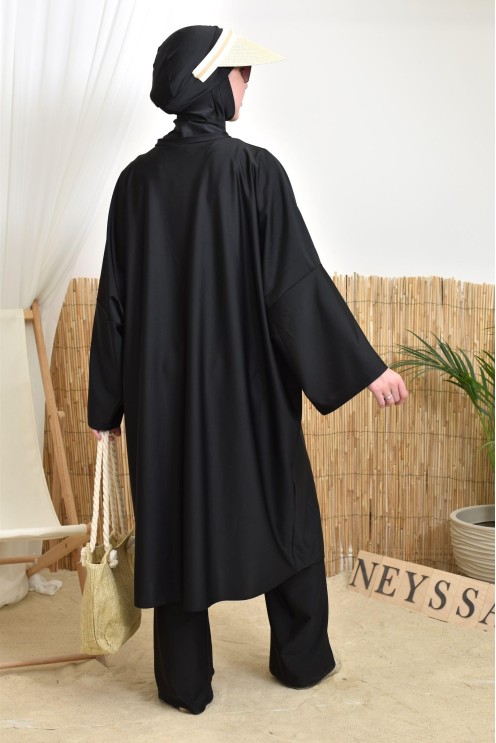 Special 1.80 m burkini with integrated hood by Neyssa