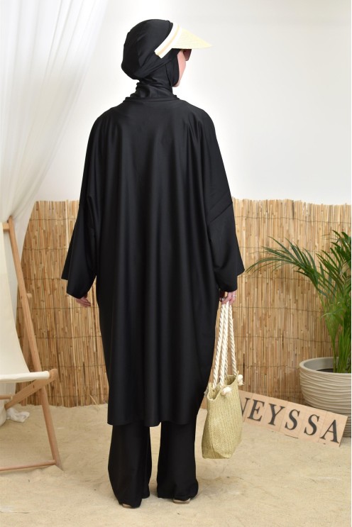 Special 1.80 m burkini with integrated hood by Neyssa