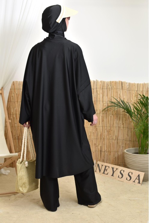 Special 1.80 m burkini with integrated hood by Neyssa