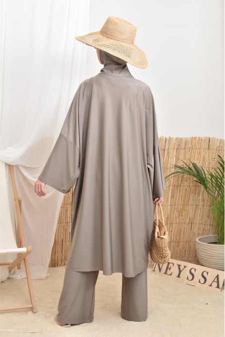 Special large size burkini for hijabi women, 1.80 m, by Neyssa