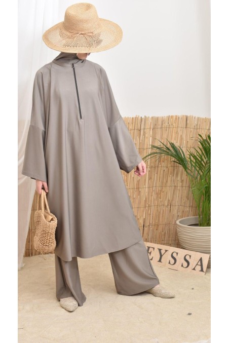 Special large size burkini for hijabi women, 1.80 m, by Neyssa