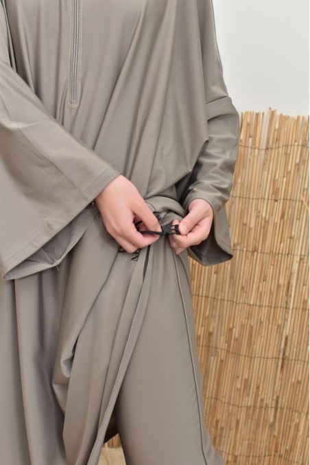 Special large size burkini for hijabi women, 1.80 m, by Neyssa