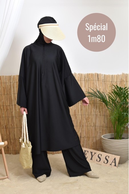 Special 1.80 m burkini with integrated hood by Neyssa