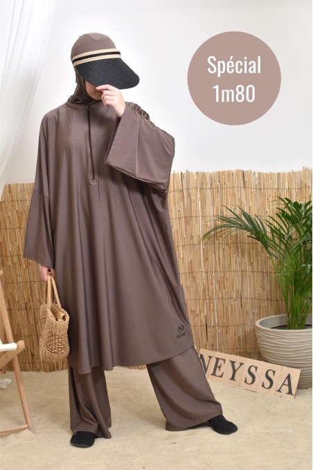 Burkini Neyssa confection avec cagoule, modest swimwear