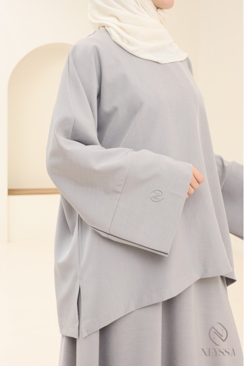 Set tunic skirt long modern and modest, ideal woman hijabi