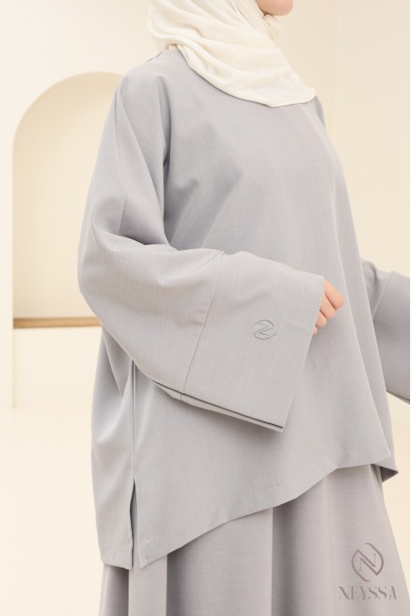 Set tunic skirt long modern and modest, ideal woman hijabi