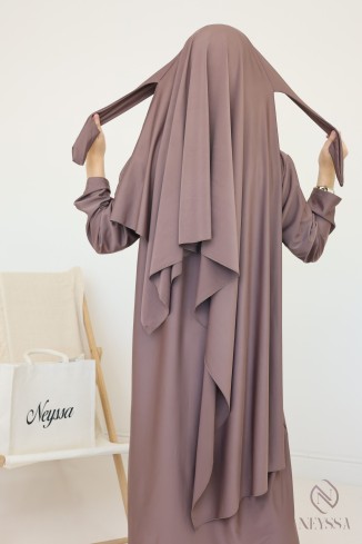 Burkini Neyssa 4 pièces, tissu réfractaire qui sèche vite 2