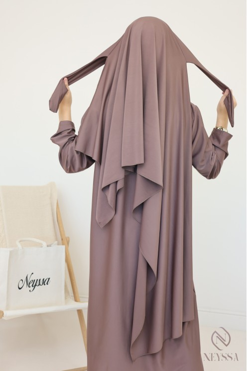 Neyssa 4-piece burkini, quick-drying fabric