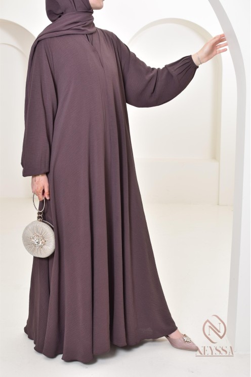 Lange, einfache Abaya Dubai in Emirati Jazz für Eid al Adha