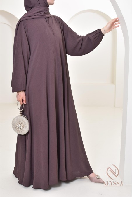 Lange, einfache Abaya Dubai in Emirati Jazz für Eid al Adha