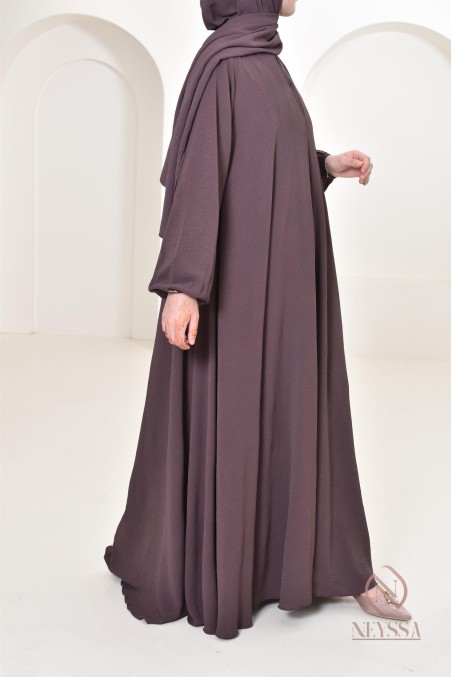 Lange, einfache Abaya Dubai in Emirati Jazz für Eid al Adha