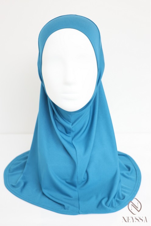 hijab enfant en jersey à enfiler, tissu doux et confortable