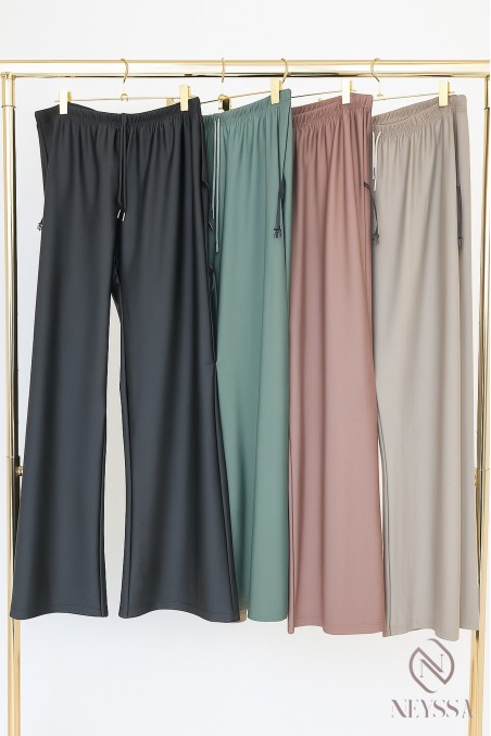 Palazzo de bain femme pour burkini, pour nager et se balader