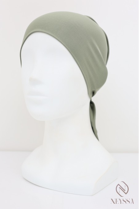bonnet hijab à nouer lycra essentiel sous hijab pour fixation du hijab