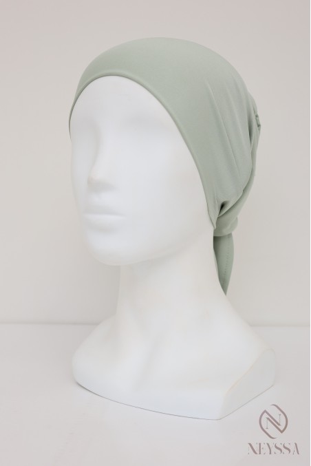bonnet hijab à nouer lycra essentiel sous hijab pour fixation du hijab