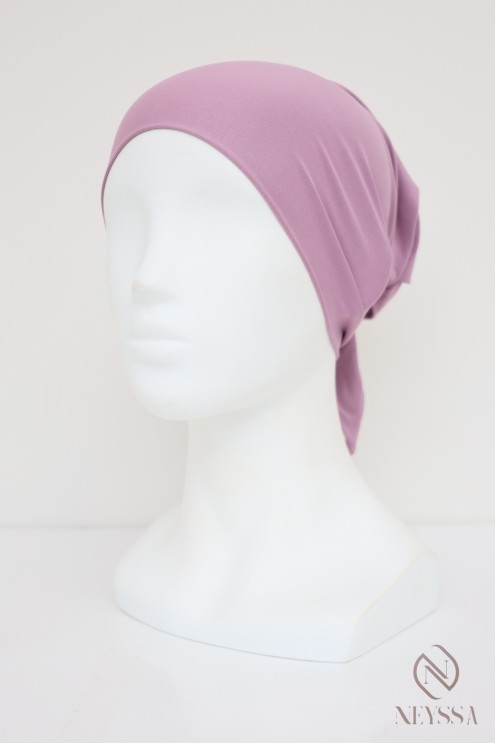 bonnet hijab à nouer lycra essentiel sous hijab pour fixation du hijab