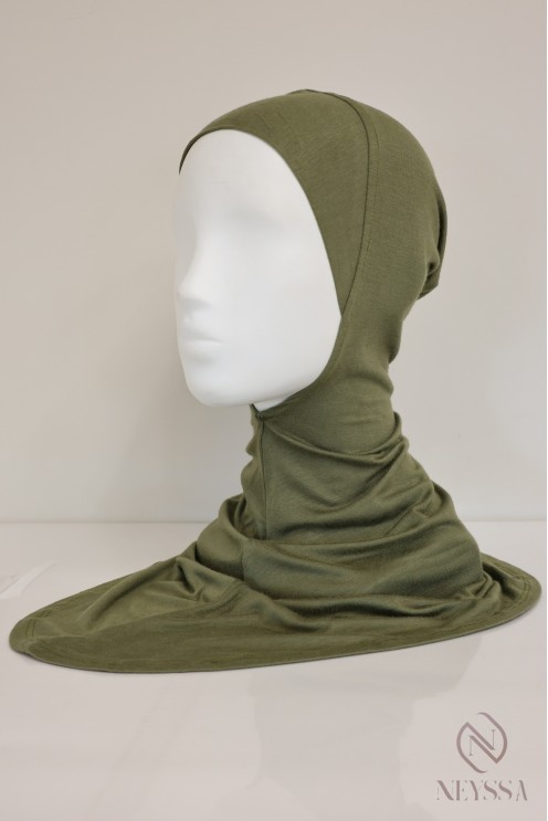 Cagoule sous hijab indispensable femme voilée, maintien hijab