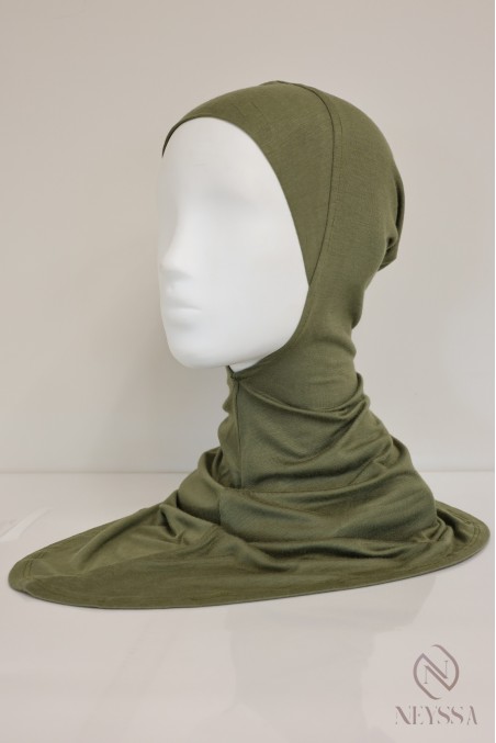 Cagoule sous hijab indispensable femme voilée, maintien hijab