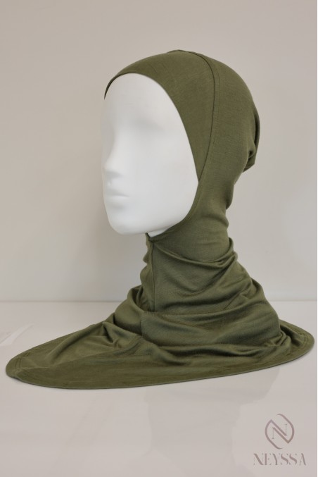 Cagoule sous hijab indispensable femme voilée, maintien hijab